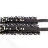 black-lace-leather-bondage-cuffs-set