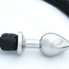 black-horse-tail-butt-plug-close-up-steel-plug