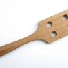 wood-sex-paddle-six-holes-close up-handle