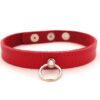 red-leather-collar-front-view