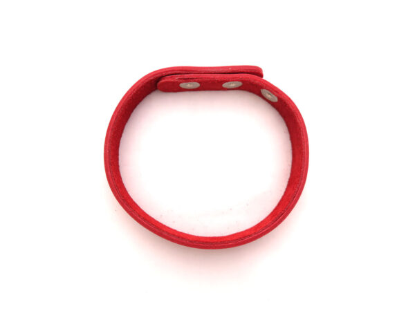 red-leather-choker-top-view