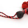 red-suede-flogger-handle